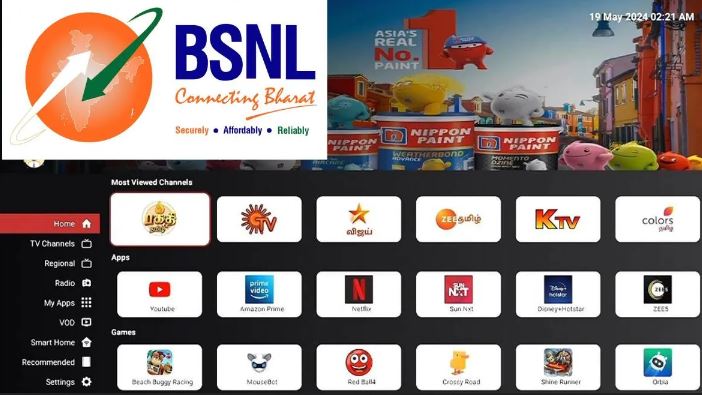 ਟੀਵੀ ਦੇਖਣ ਲਈ ਸੈੱਟ-ਟਾਪ ਬਾਕਸ ਦੀ ਨਹੀਂ ਲੋੜ, ਬੱਸ BSNL ਦੇ ਸਿਮ ‘ਤੇ ਚੱਲਣਗੇ 450 ਤੋਂ ਵੱਧ ਲਾਈਵ ਚੈਨਲ