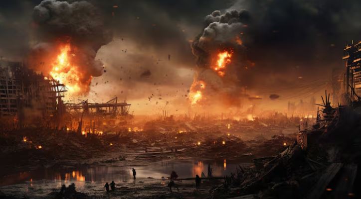 6-2 ਰੂਸ ਨੇ ਯੂਕਰੇਨ 'ਚ ਫਿਰ ਮਚਾਈ ਤਬਾਹੀ, ਡਰੋਨ ਤੇ ਮਿਜ਼ਾਈਲਾਂ ਨਾਲ ਤਬਾਹ ਕੀਤੇ ਇਲਾਕੇ