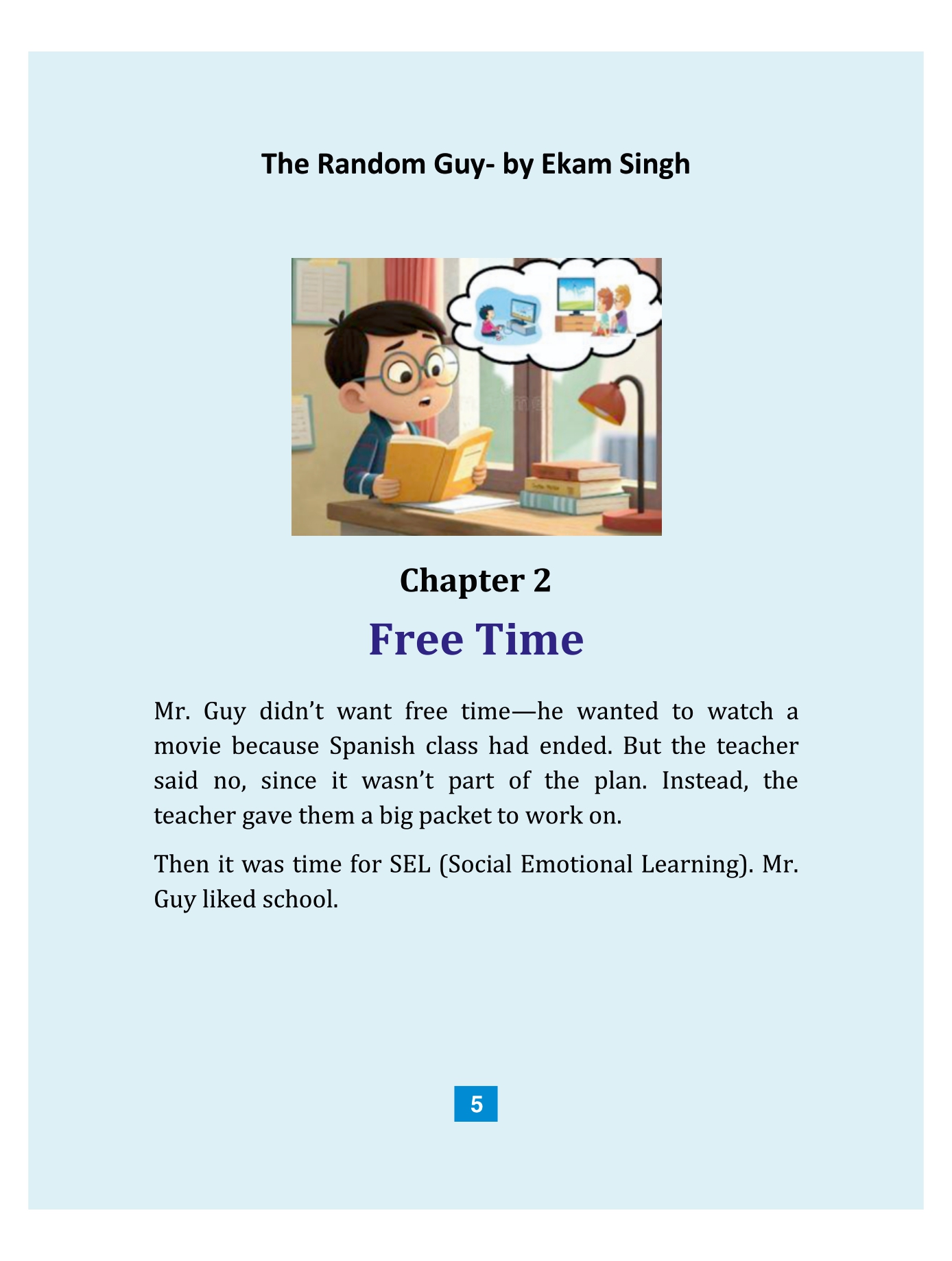 Book-File-Final_page-0005 "The Random Guy" Book for children by Ekam Singh