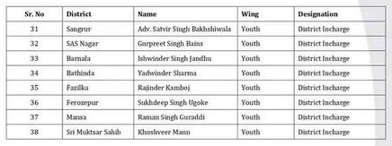 Capture-3-1 ਆਮ ਆਦਮੀ ਪਾਰਟੀ ਯੂਥ ਵਿੰਗ ਦੇ ਅਹੁਦੇਦਾਰਾਂ ਦਾ ਐਲਾਨ