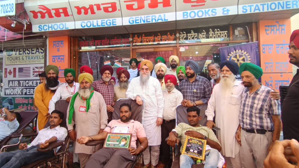 3-1-1024x576 ਬਾਬਾ ਫਰੀਦ ਆਗਮਨ ਪੁਰਬ ਨੂੰ ਸਮਰਪਿਤ ਵਿਸ਼ਾਲ ਖੂਨਦਾਨ ਕੈਂਪ ਆਯੋਜਿਤ