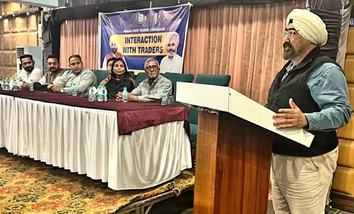 WhatsApp-Image-2026-02-25-at-1.30.16-PM ਪੰਜਾਬ ਸਰਕਾਰ ਵਲੋਂ ਆਰਥਿਕ ਸੁਧਾਰਾਂ ਅਤੇ ਵਪਾਰ ਨੀਤੀ ਤਹਿਤ ਸਥਾਪਿਤ ਕੀਤੇ ਗਏ ਪੰਜਾਬ ਰਾਜ ਵਪਾਰ ਕਮਿਸ਼ਨ ਦੇ ਸੱਦੇ ਤੇ ਫੋਕਲ ਪੁਆਇੰਟ ਮੋਗਾ ਦੇ ਉਦਮੀਆਂ ਅਤੇ ਜ਼ਿਲ੍ਹਾ ਮੋਗਾ ਜੀਐਸਟੀ ਅਧਿਕਾਰੀਆਂ ਦੀ ਇੱਕ ਮੀਟਿੰਗ