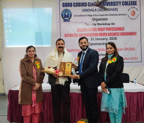 hhh12 Guru Gobind Singh University College, Jandiala Manjki Organizes Three Skill-Building Workshops