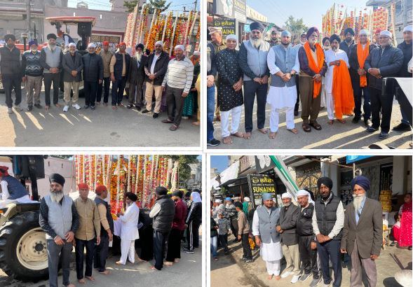 pl2 ਗੁਰੂ ਰਵਿਦਾਸ ਜੀ ਮਹਾਰਾਜ ਦੇ 649ਵੇਂ ਜਨਮ ਦਿਹਾੜੇ ਸੰਬੰਧੀ ਪਿੰਡ ਪਲਾਹੀ ਵਿਖੇ ਸਜਾਇਆ ਗਿਆ ਨਗਰ ਕੀਰਤਨ