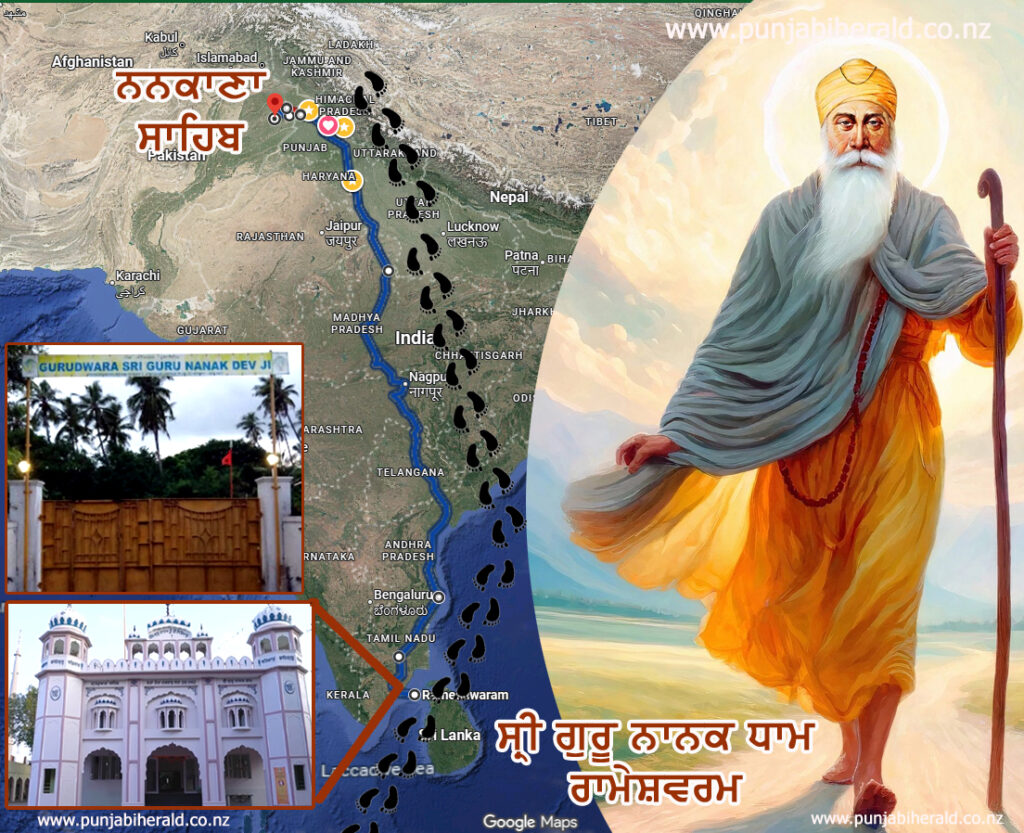 Guru-Nanak-Dham-1024x833 ਫਰਾਂਸੀਸੀ ਰੰਗਤ ਦੇ ਪਿੱਛੇ ਛੁਪਿਆ ਹੈ ਇੱਕ ਅਣਗੌਲਾ ਸਿੱਖ ਇਤਿਹਾਸ ਭਾਰਤ ਦਾ ‘ਮਿੰਨੀ ਫਰਾਂਸ’ ਪਾਂਡੀਚੇਰੀ